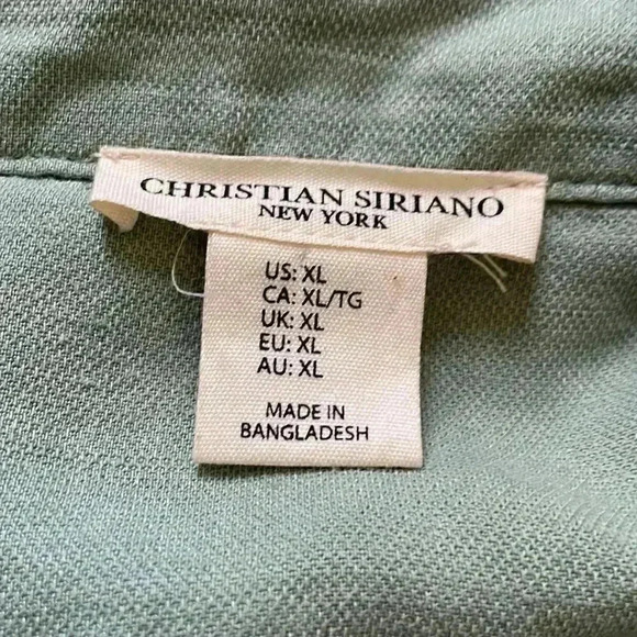 Christian Siriano Linen light jacket with snaps XL - Picture 4 of 6